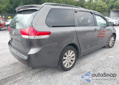 2012 Toyota Sienna Le 7 Passenger из США, поврежденный, VIN 5TDJK3DC1CS035944